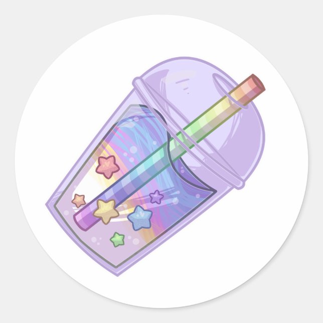 Rond Sticker Naive Candy Boba (Devant)