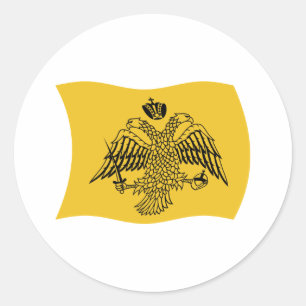 Rond Sticker oecuménique pour drapeau du patriarche