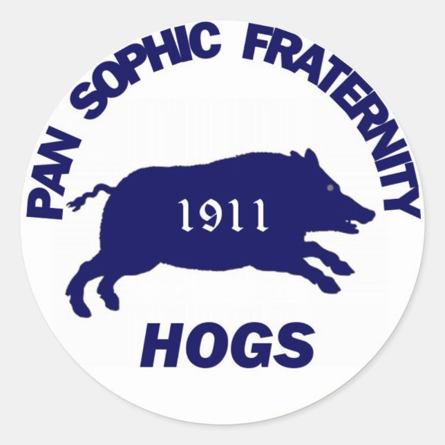 Rond Sticker Pan Sophic Hogs (Devant)