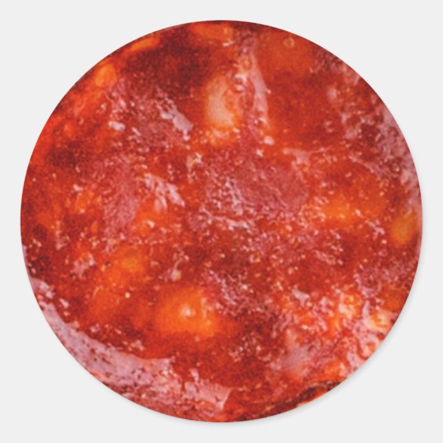 Rond Sticker Pepperoni (Devant)