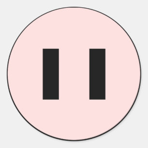 Rond Sticker Pigface