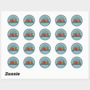 Rond Sticker Pioneer School 2023