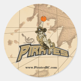 Rond Sticker Pirates