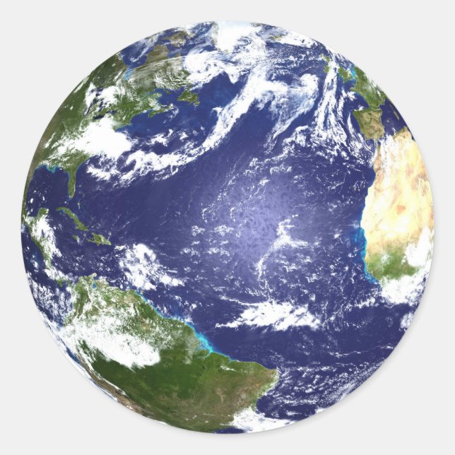 Rond Sticker Planet Earth (Devant)