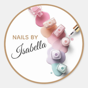 Rond Sticker polonais ongle