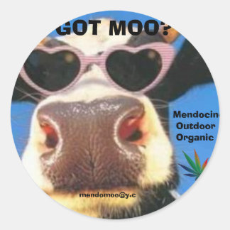 ROND STICKER POT GOT MOO