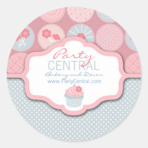 Rond Sticker pour affaires pour fille chérie