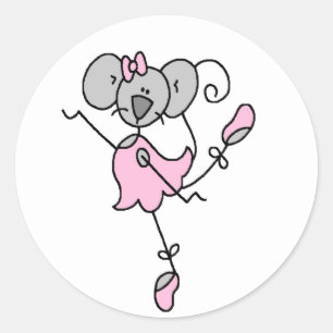 Rond Sticker pour ballet souris
