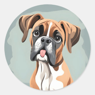 Rond Sticker pour boîte rapide