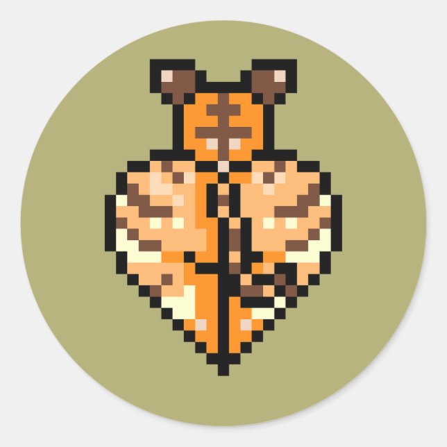 Rond Sticker pour bottes de tigre (Devant)