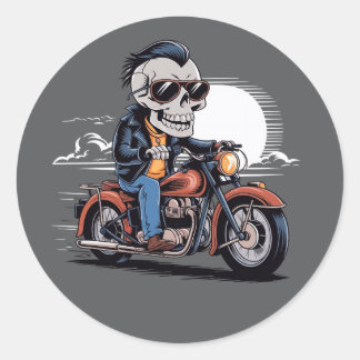 Rond Sticker pour cavalier moto