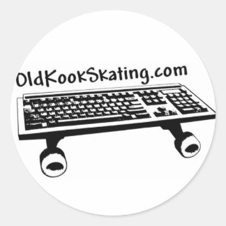 Rond Sticker pour clavier Old Kook