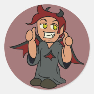 Rond Sticker pour diable à épaule