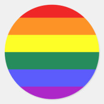 Sticker pour drapeau de la fierté arc-en-ciel