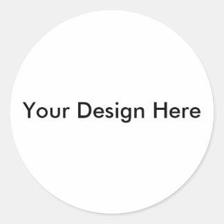 Rond Sticker pour enfants personnalisé, Sticker pour en