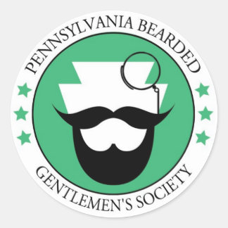 Rond Sticker pour Gentlmen