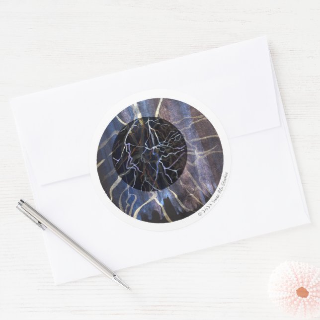 Rond Sticker pour incendie Susea Blu Studios (Enveloppe)