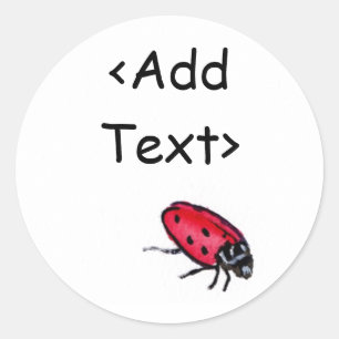 Rond Sticker pour la dame