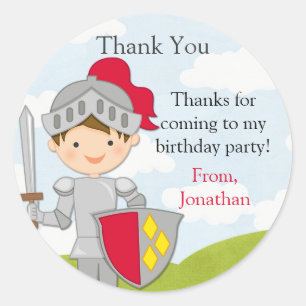 Rond Sticker pour la fête d'anniversaire de la princess