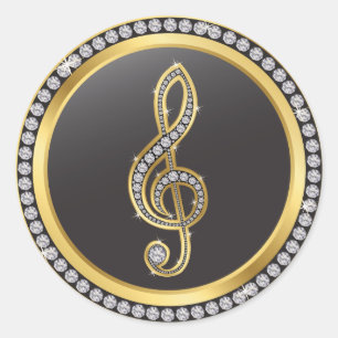 Rond Sticker pour la musique de boule - SRF