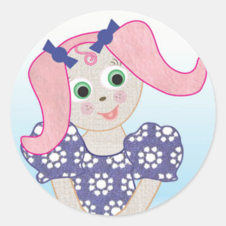 Rond Sticker pour l'aventure Extraordinaire d'Ann