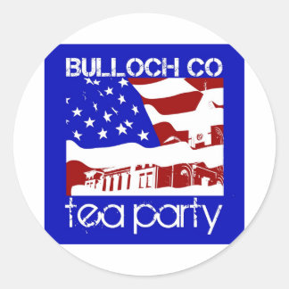 Rond Sticker pour le pare-chocs à thé