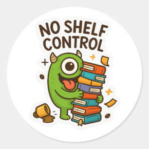 Rond Sticker pour lecteur de livre original - Design am