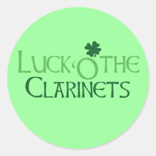 Rond Sticker pour les Clarinets