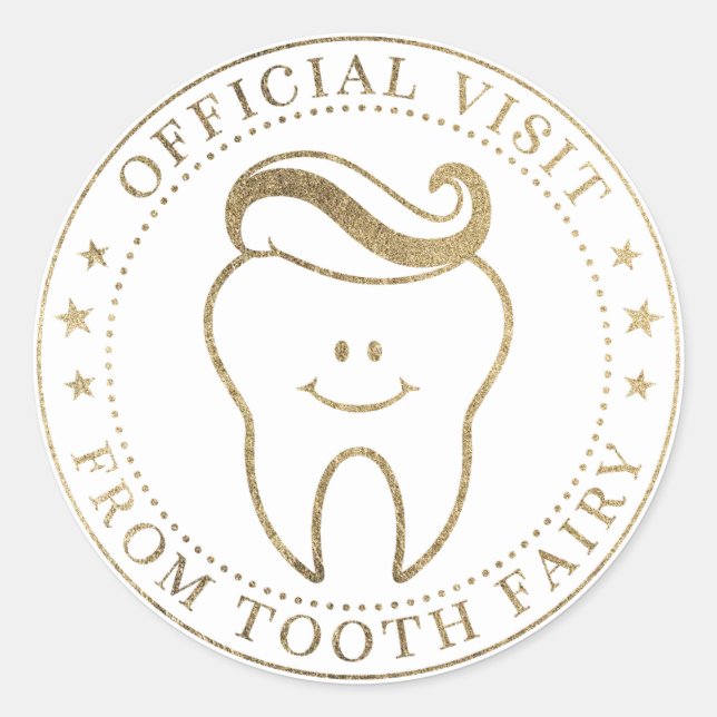 Rond Sticker pour les dents (Devant)