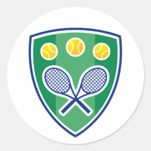 Rond Sticker pour les joueurs de tennis