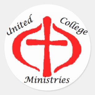 Rond Sticker pour les ministères de l'United College