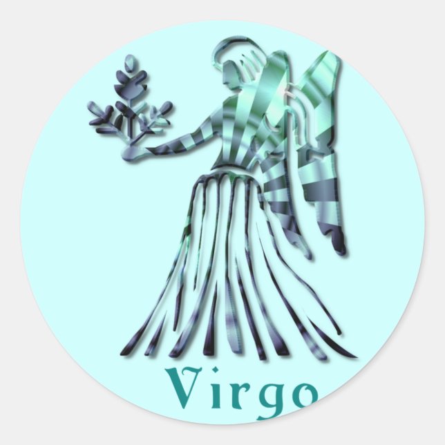 Rond Sticker pour les signes viraux (Devant)