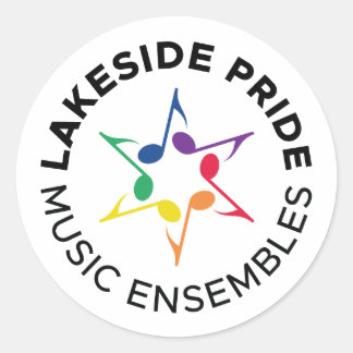 Rond Sticker pour ornières Lakeside - Conception circul