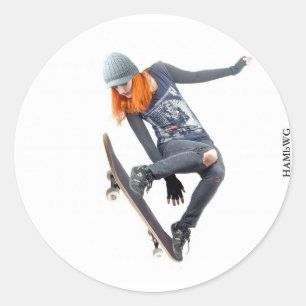Rond Sticker pour planteur de filles HAMbyWG