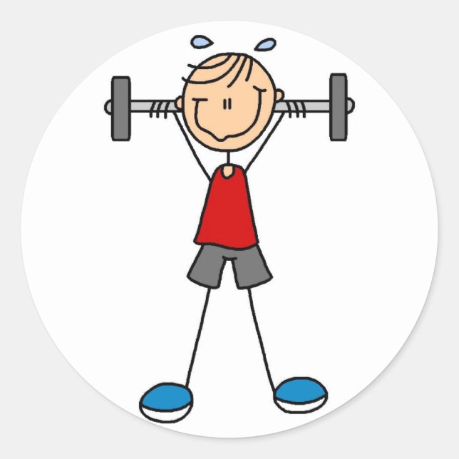 Rond Sticker pour poids de levage (Devant)