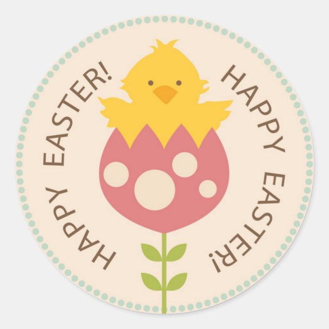 Rond Sticker pour poussette de jardin R2 (Devant)