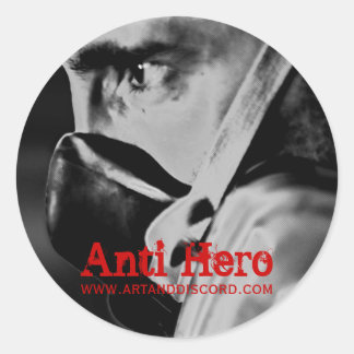 Rond Sticker pour Respirateur Anti-Hero
