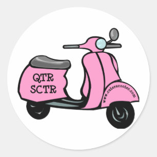Rond Sticker pour scooter