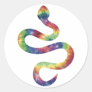 Rond Sticker pour serpent à dents
