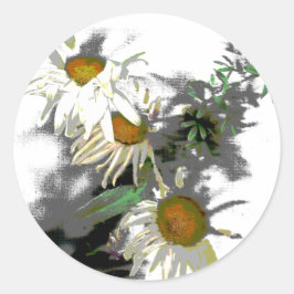 Rond Sticker pour souvenirs d'été