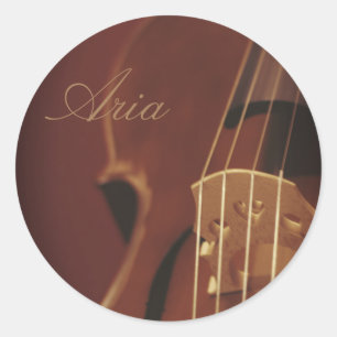 Rond Sticker pour violon