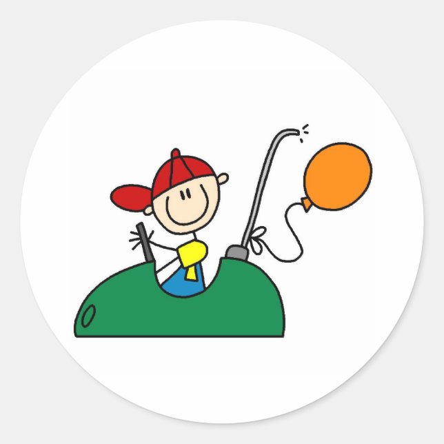 Rond Sticker pour voitures pare-chocs (Devant)