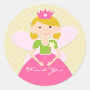 Rond Sticker Princess Merci