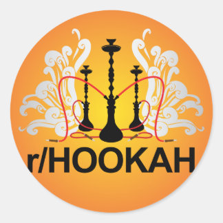 Rond Sticker r/Hookah