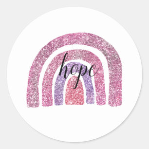 Rond Sticker Rainbow pour bébé/infertilité Hope