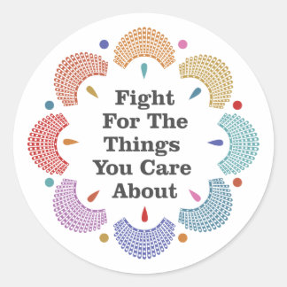 Rond Sticker RBG Collar Mandala