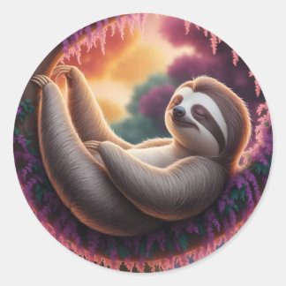 Rond Sticker - Rêves de fentes