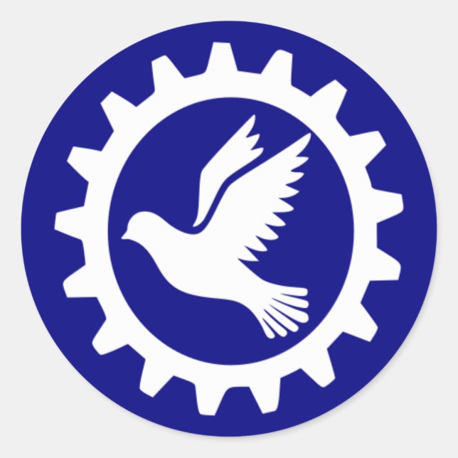 Rond Sticker RobotFreedom.com (Devant)