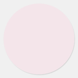 Rond Sticker rose bébé très léger