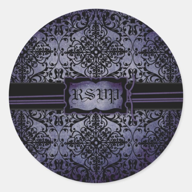 Rond Sticker RSVP Twilight (Devant)
